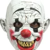 Hoofdmasker Grijzende Clown