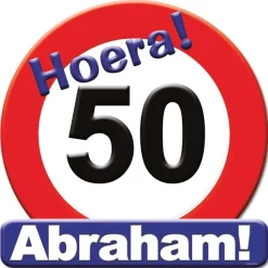 Huldeschild - 50 jaar Abraham