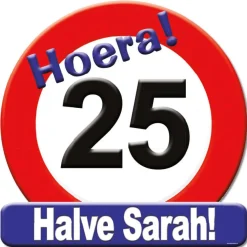 Huldeschild - 25 jaar Halve Sarah