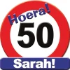 Huldeschild - 50 jaar Sarah