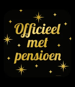 Huldeschild Classy Pensioen