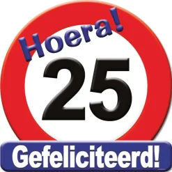 Huldeschild verkeersbord Leeftijd 50cm