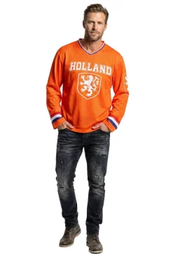 Ijshockey Shirt Holland Oranje