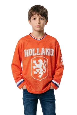 Ijshockey Shirt Holland Oranje voor kinderen