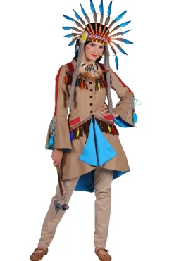 Indianen festival jas dames