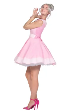 Jurk Barbie Babe roze