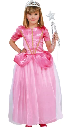 Jurk voor het prinsessen bal roze