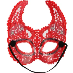 Kanten oogmasker Duivel