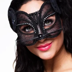 Kanten oogmasker Kat
