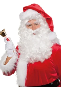 Kerstman baardstel polyester