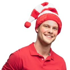 Kerstmuts Wally gestreept