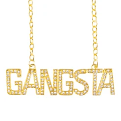 Ketting Gangsta goud