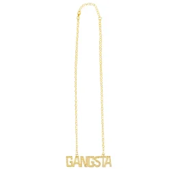 Ketting Gangsta goud
