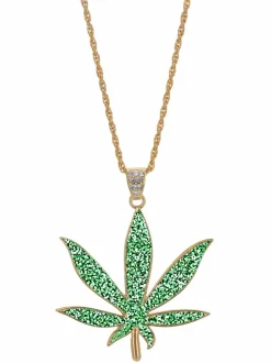 Ketting Wietblad Deluxe