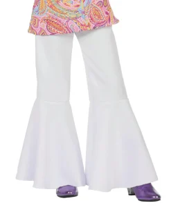 Kinderbroek Hippie Stretch - wit