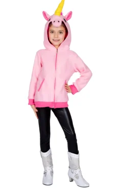 Kinderkostuum Eenhoorn Jasje - roze