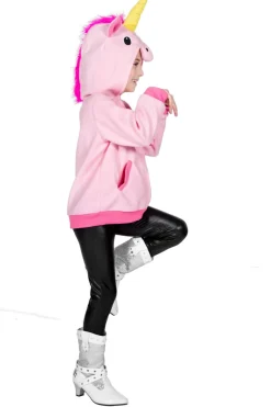 Kinderkostuum Eenhoorn Jasje - roze