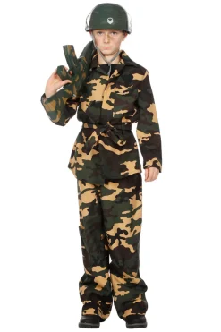 Kinderkostuum Militair Camouflage