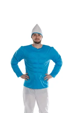 Kostuum Gespierde Smurf