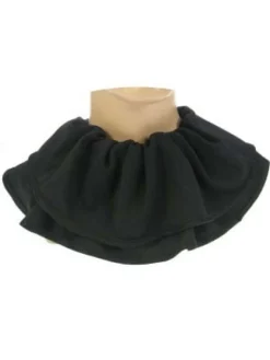 Kraag trevira polyester zwart