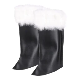 Laarskappen met bont voor kerstman
