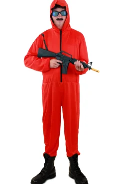 La casa de papel overall met capuchon unisex