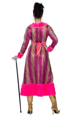 Lange damesjas Pink madam