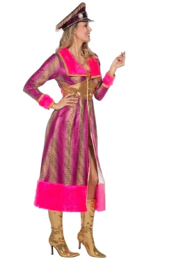 Lange damesjas Pink madam