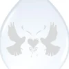 Latex Ballonnen Duif Met Wit / 8 stuks