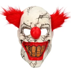 Latex gezichtsmasker Wicked clown