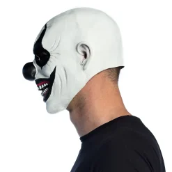 Latex hoofdmasker Evil clown