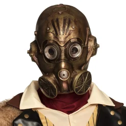 Latex hoofdmasker Gaspunk