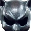 Latex masker batman half