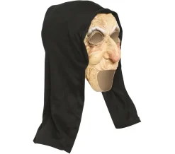 Latex masker oude dame