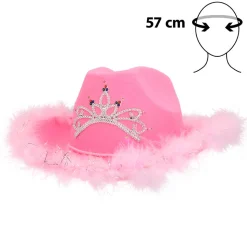LED Cowgirl hoed Blush Bandit