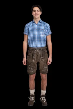 Lederhose Ronald bruin