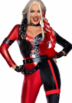 Leg Avenue Sexy Harley Q Catsuit