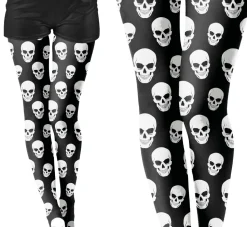 Legging met Doodskoppen