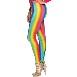 Legging stretch regenboog