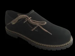 Leren Trachtenschoenen voor heren zwart