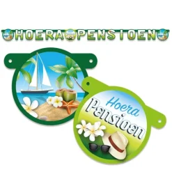 Letterslinger Hoera Pensioen