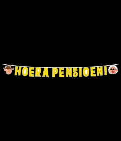 Letterslinger Pensioen cartoon