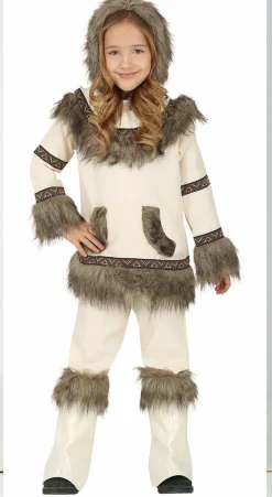 Luxe Eskimo kostuum voor kinderen