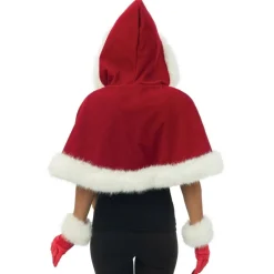 Luxe Kerst Cape kort