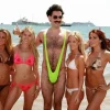 Mankini Borat groen
