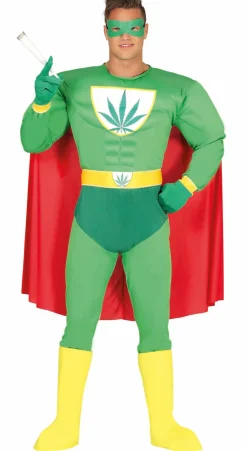 Marihuana Superheld Kostuum