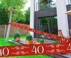 Markeerlint jubileum 40 jaar 15m
