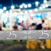 Markeerlint jubileum 25 jaar 15m