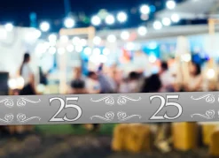 Markeerlint jubileum 25 jaar 15m