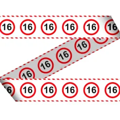 Markeerlint verkeersbord Leeftijd 15m